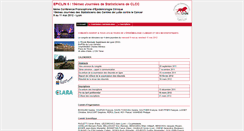 Desktop Screenshot of epiclin2012.congres-scientifique.com