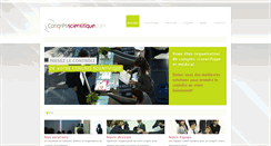 Desktop Screenshot of congres-scientifique.com